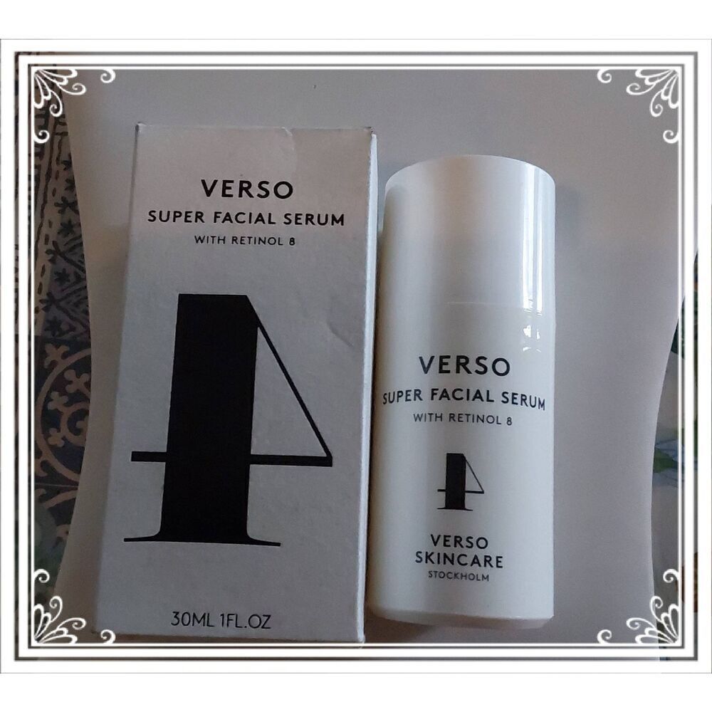 NIB~VERSO Skincare Super Facial Serum with Retinol 8